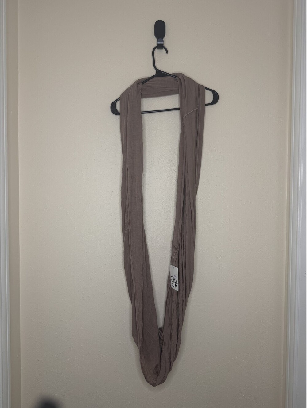Chaser 100% Tencel Oversized Infinity Scarf Brown Unisex Size One Size NWT